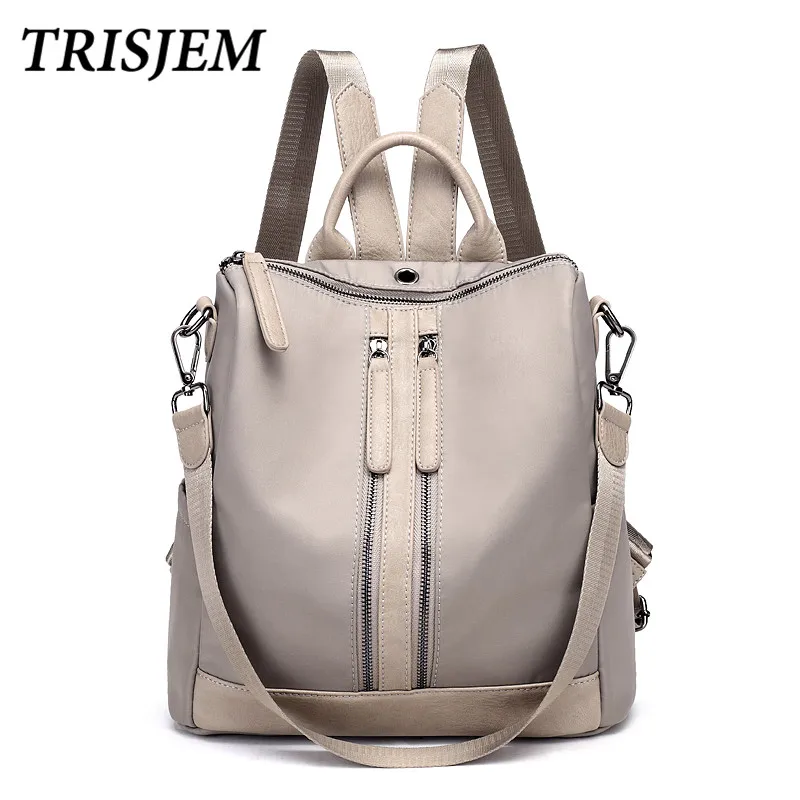 Winter Backpacks Fashion Woman Backpack Nylon Women Shoulder Bag High ...