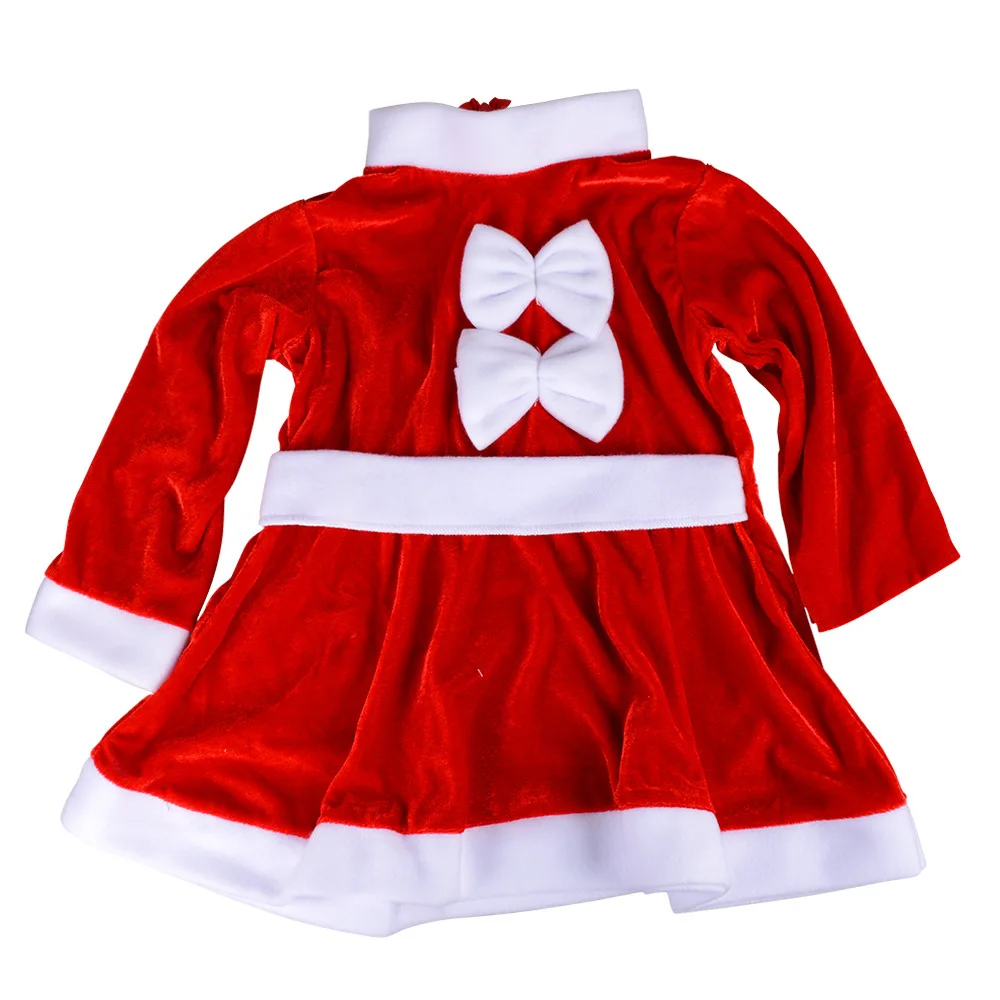 Goede Baby kerstman outfit kostuum kerst jongen meisje winter kleding roupa papai noel infantil Pasgeboren Meisjes Jurk Kids Rompertjes