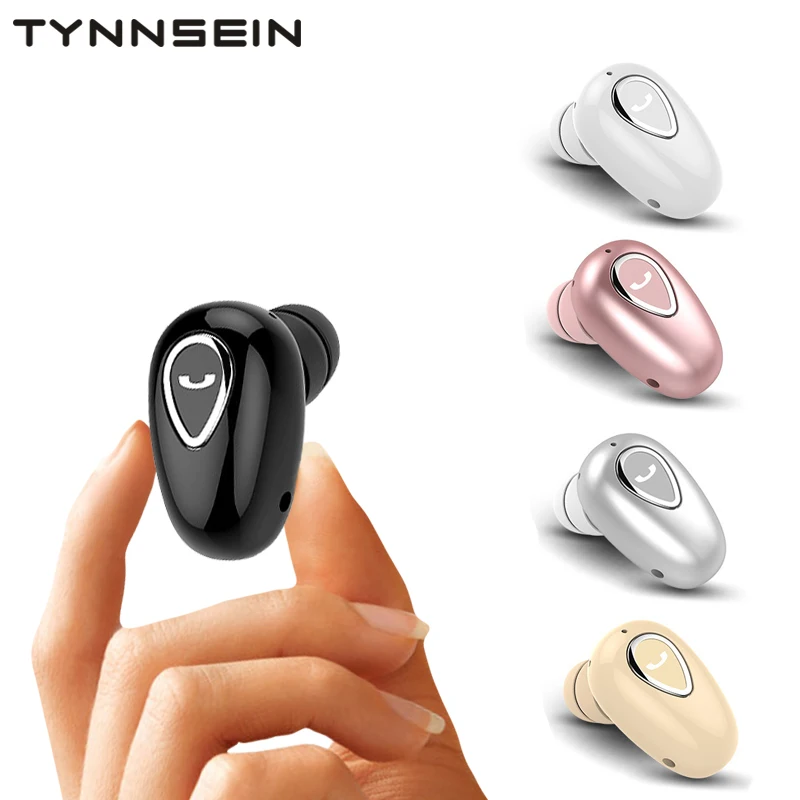 TYNNSEIN Mini Bluetooth Earphone Wireless Stereo Headset Handsfree Sport Sweatproof Earbud with Mic for Smart Phone M15 | Электроника