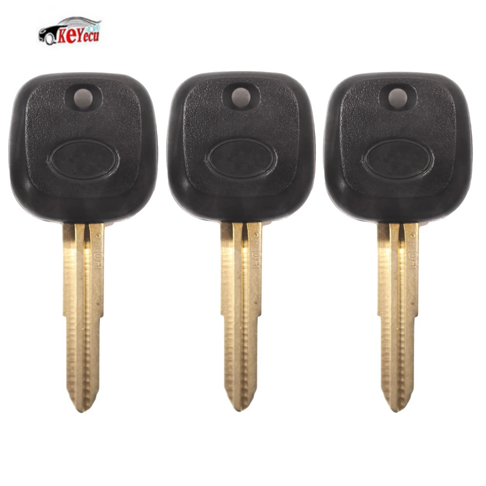 

KEYECU 3 Pcs/lot Replacement Transponder Key Fob With Chip ID4C for Daihatsu Charade Copen Cuore Feroza Sirion Terios YRV