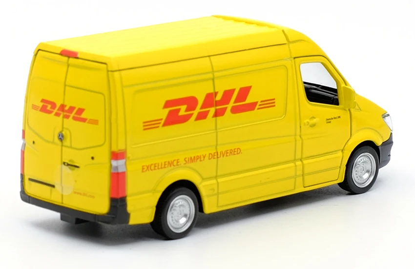РМЗ CITY 1:36 Sprinter фургон(DHL) сплава литья под давлением модель автомобиля игрушка с оттягиваемая назад для детей подарки коллекция игрушка