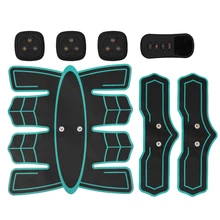 Стимулятор мышц брюшной полости ABS тренажер фитнес потеря веса тело массажер для похудения Edge фитнес-набор бытовой электрический