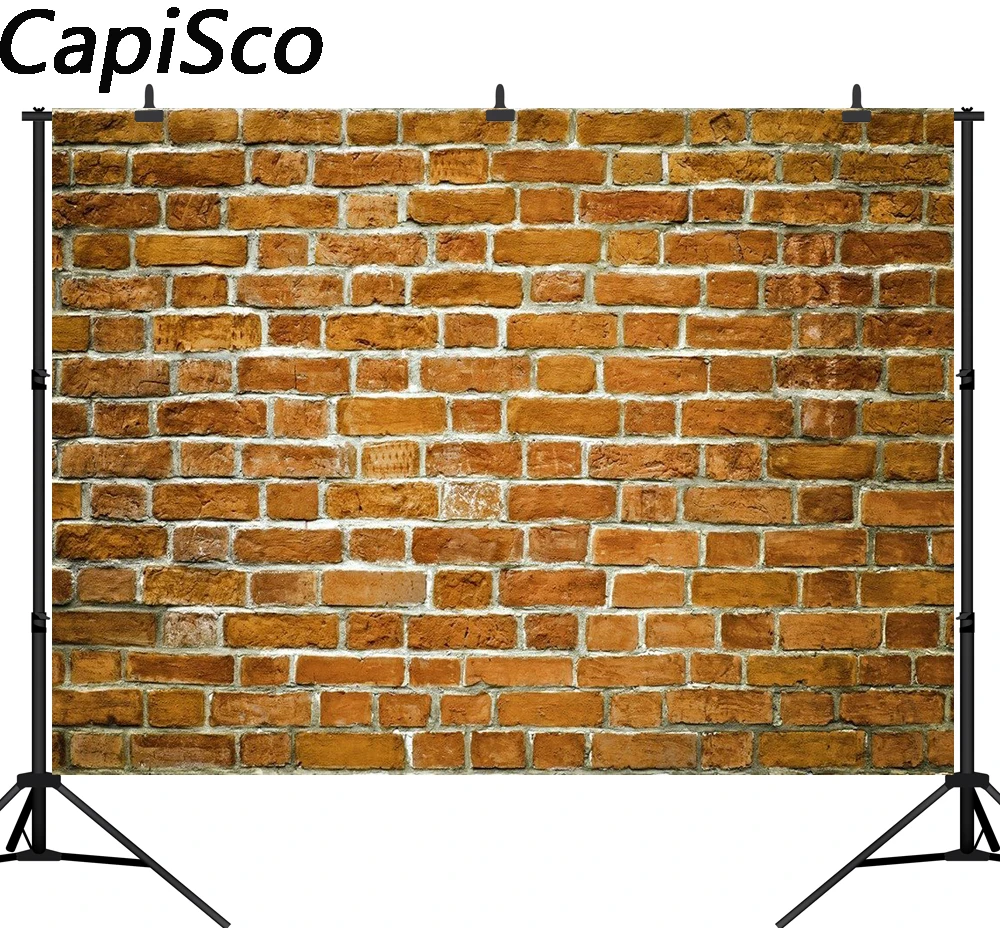 

Capisco Vinyl Photography Background brick wall Photography Backdrops for Photo Studio