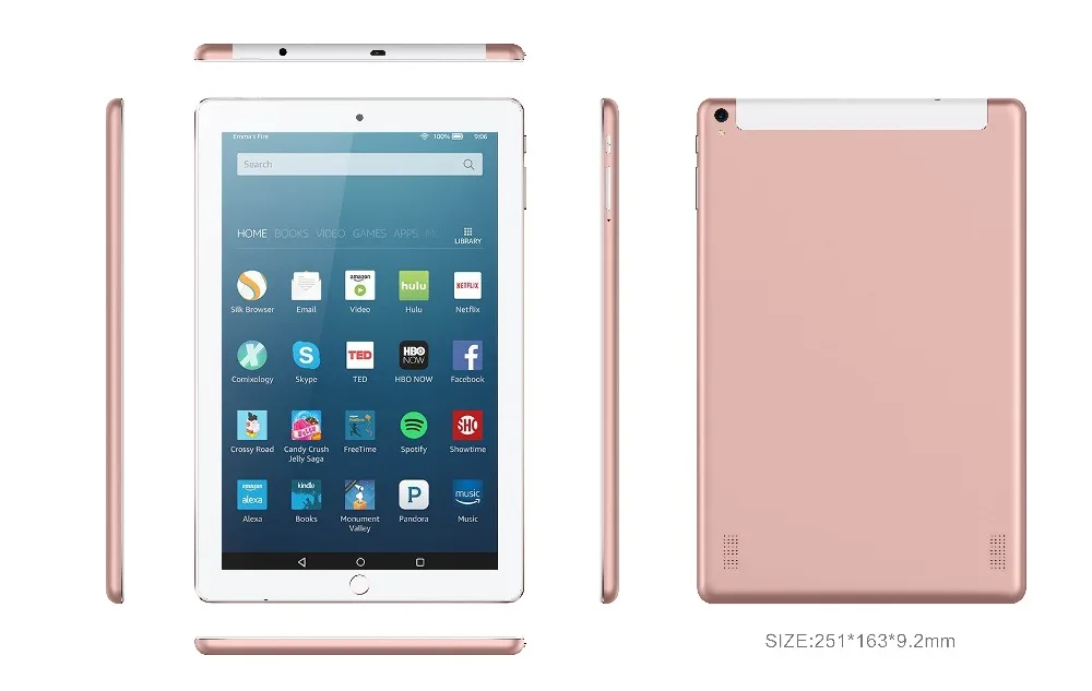  BDF New 10.1 Inch Tablet Pc Octa Core 1920*1200 IPS Android 7.0 4GB RAM 64GB ROM 3G Phone Call Dual
