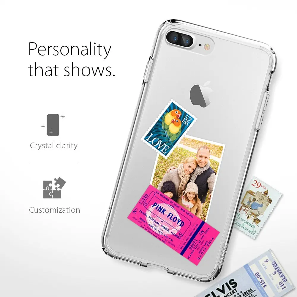 Оригинальные чехлы SPIGEN Ultra Hybrid [2-го поколения] для iPhone 8 Plus/iPhone 7 Plus(5,5 дюйма