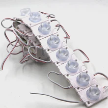 20 шт DC12V светодиодный modue SMD3030 COB Чип ip65 водонепроницаемый светодиодный модуль впрыска для рекламный логотип светящиеся буквы, световые короба светодиодный модуль