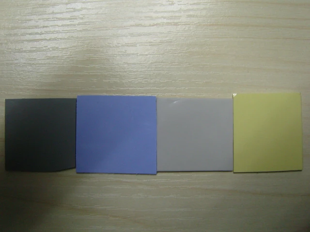 Special Offers 5PCS 3mm*25mm*25mm High Thermal Conductive Silicone Pad for Notebook CPU Chips VGA Card Cooling 2.6W/mk LED/Components Cooling