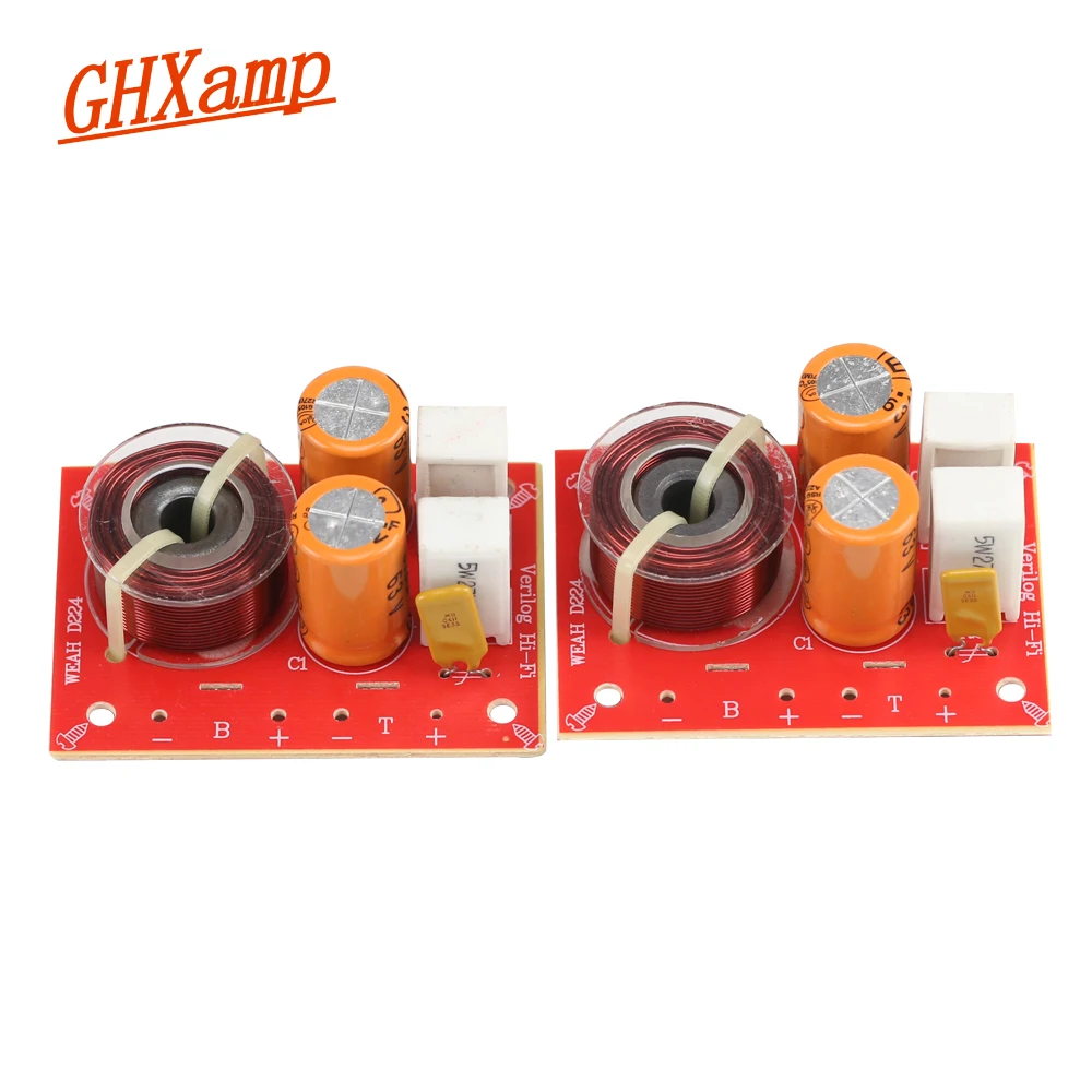 GHXAMP 80W 2 Way Crossover Bookshelf Speaker Center Speaker Bass