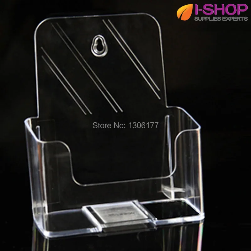 Single Compartment Literature Holder Brochure Catalog Pocket for A5 Leaflets Display PZG-004 | Дом и сад