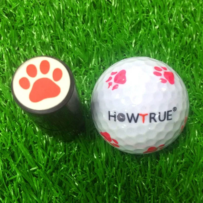Быстросохнущий пластиковый мяч для гольфа штамп маркер Impression Seal Golf Club аксессуары символ Гольф сувенирный подарок случайный стиль