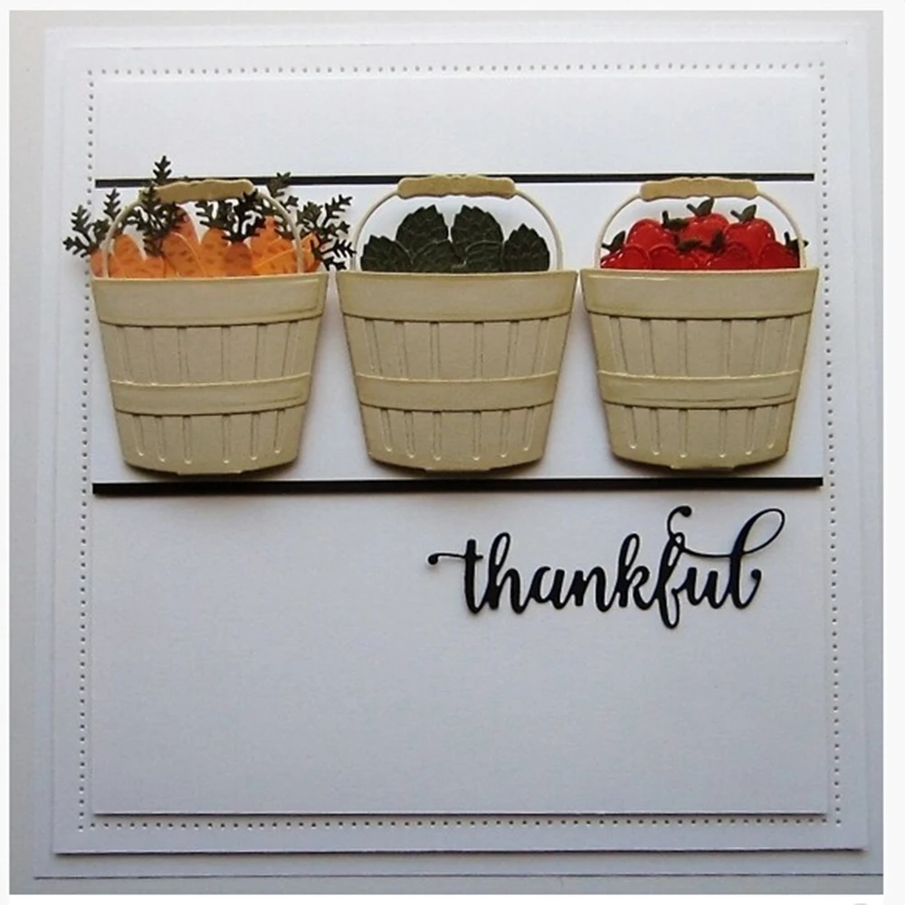 

McDies Hand bucket Metal Cutting Die Craft Dies Scrapbooking New 2018 Dies Cut Stamps Embossing Stencils Paper Cards Making