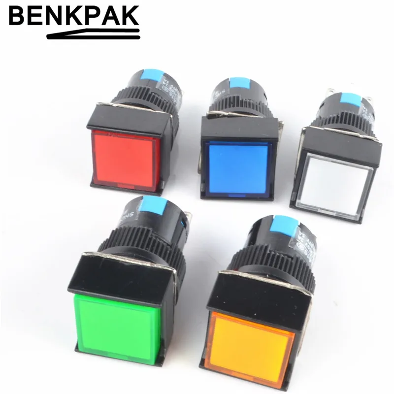 

16mm self-locked Push Button Switch Momentary push button auto reset 3pin