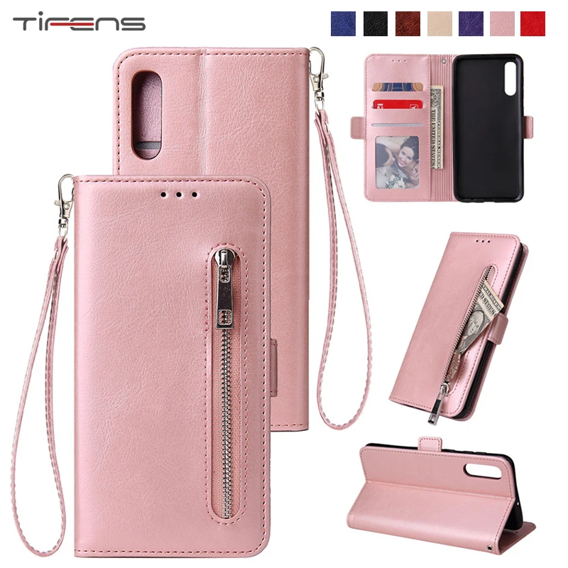 

Case For Samsung A70 A50 A40 A30 A20 A10 M30 M20 M10 A6 A7 A8 A9 2019 A5 A3 2017 A6s A8s Leather Flip Zipper Wallet Cover Coque