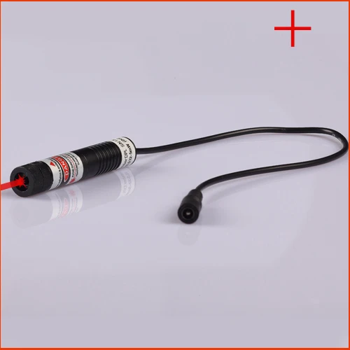 

50mW 650nm focusable Cross(Gauss beam) laser alignment with power adapter plug and use 12x50mm