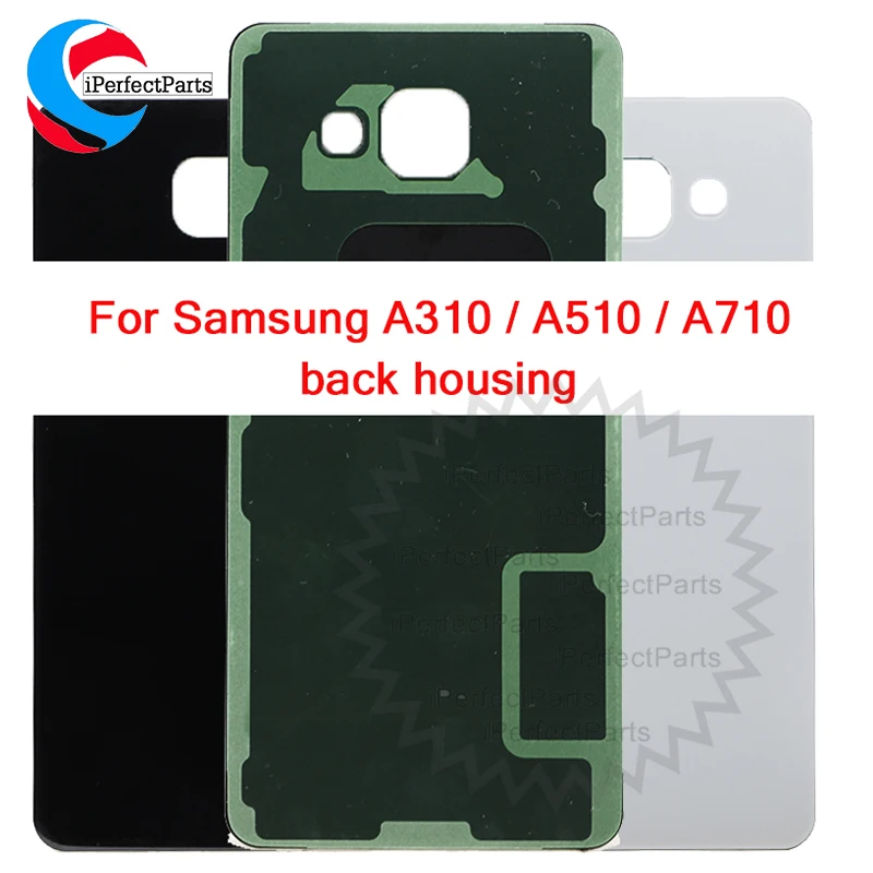 Новинка для Samsung Galaxy A310 A510 A710 задняя крышка батарейного отсека корпуса чехол A3 A5 A7