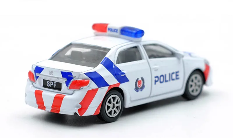 1/64 сплав полиция литые под давлением машинки игрушка четыре колеса слайд Модель автомобиля игрушки для детской коллекции