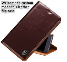 LS04 Genuine Leather Flip Phone Cover For OnePlus 7 Pro(6.67′) Phone Case For OnePlus 7 Pro Phone Bag Free Shipping