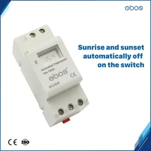 BOOS latest sunrise sunset automatic adjustment electronic timer 110V with 16times on/off per day /weekly time range 1min-168H