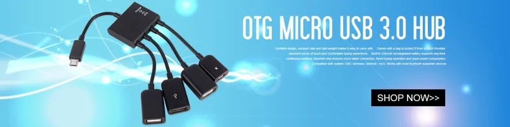 4 порта Micro USB OTG Зарядное устройство концентратор кабель Spliter разъем адаптер для смартфона компьютера планшета ПК