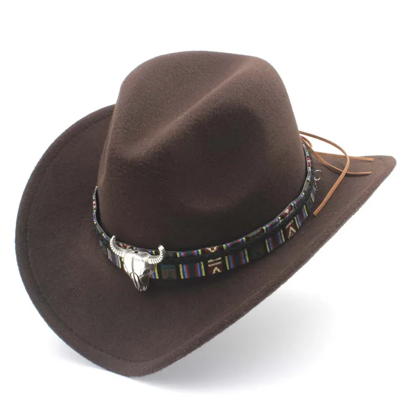 Chapeau cow-boy en laine