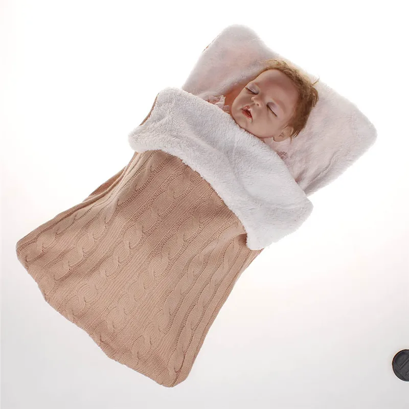 Детский Пеленальный спальный мешок прекрасный мягкий спальный мешок s Детский Теплый детский Пеленальный карета спальный мешок