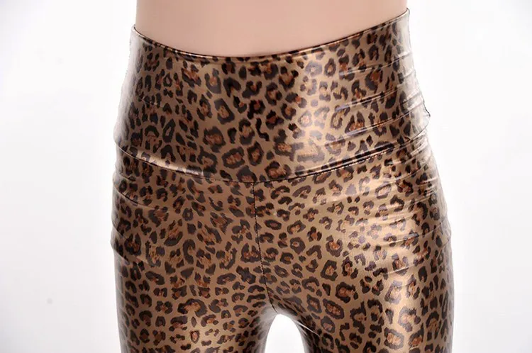 adidas leggings Lady fashion slim leggings High Waist Skinny legging women black gold snake printed pant small size faux leather pants fishnet leggings