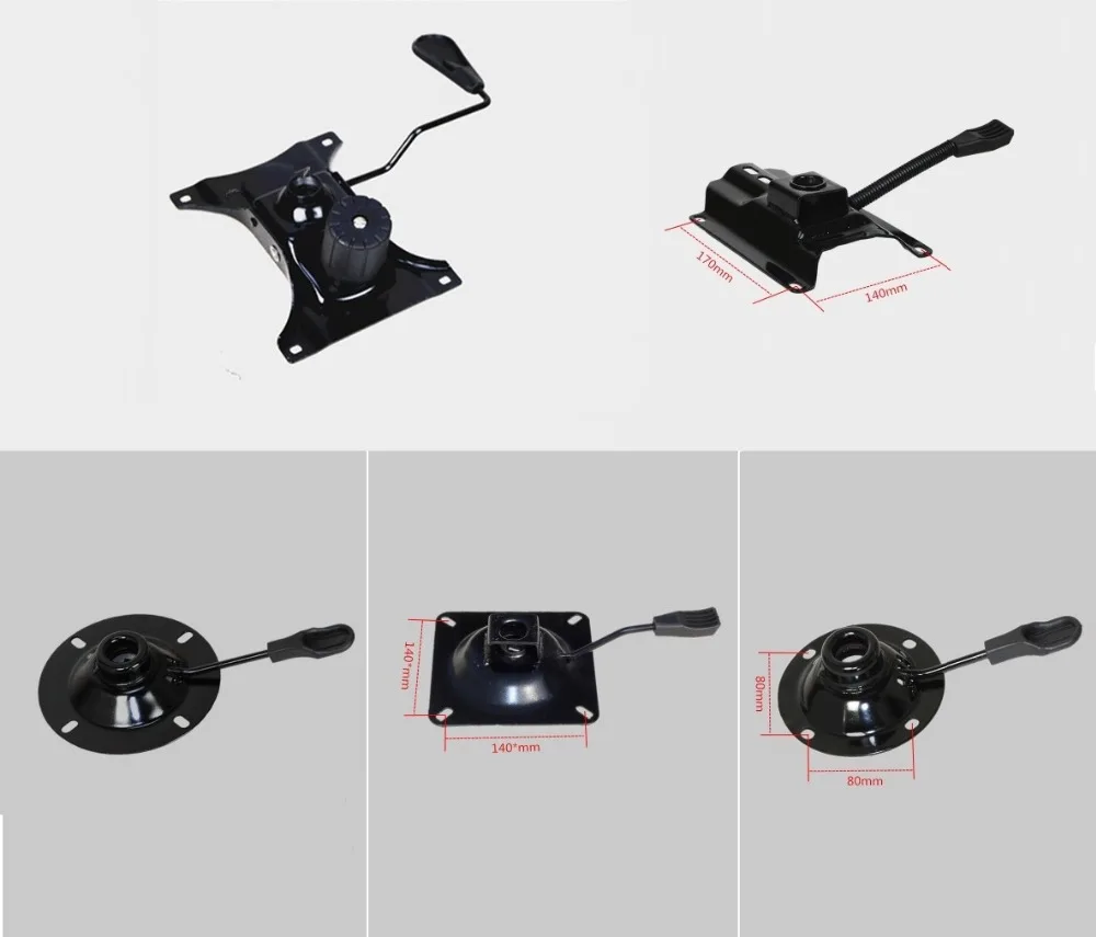 

Office Chair Part Seat Plate Bottom Base Replacement Mechanism Control Tilt Lever Height trigger controller