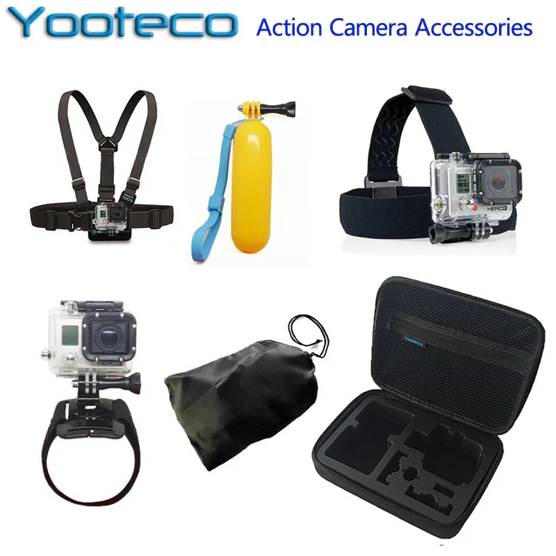 Wholesale SJ4000 Accessories Kit Wrist Head Chest Strap Bag Floating Bobber Grip Mount Case for Go pro Hero SJCAM EKEN H9 Xiaomi Yi Camera Buy Cheap SJ4000 Accessories Kit Wrist Head Chest Strap Bag Floating Bobber Grip Mount Case for Go pro Hero SJCAM EKEN H9 Xiaomi Yi Camera