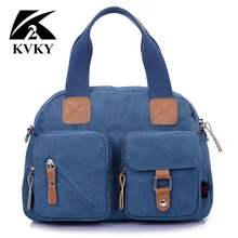 KVKY Nova venda Quente alta qualtiy sacos de lona das mulheres bolsas bolsas de ombro lady tote bolsa crossbody saco do mensageiro saco ocasional bolsa feminina