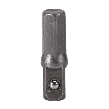 

1pcs 1/4 InchHex Shank Drill Adapter Converter 1/4 Inch Drive Socket Drill Adaptor Adapter Ball Bearing 25mm Hand Tools New