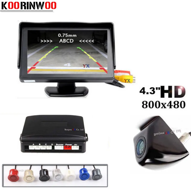 Автомобильный парктроник Koorinwoo CCD, TFT ЖК-монитор, камера заднего вида, датчик парковки, IP68 помощь Автомобильный парктроник Koorinwoo CCD, TFT ЖК-монитор, камера заднего вида, датчик парковки, IP68 помощь
