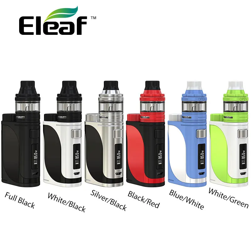 Оригинальный стартовый набор Eleaf IStick Pico 85 Вт 25 2 мл емкость Ello 0 Ом 3 HW катушка без