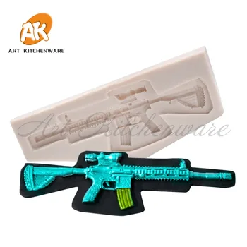 

Military equipment Molds for Decoration Silicone Cake Baking Mold Fondant 3D Silicone Molds for Cake Decorating Fondant Mould
