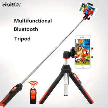

MK10 4 in 1 Extendable Bluetooth Remote Selfie Stick Monopod Mini Tripod Phone Stand Holder Mount CD50 T11 H