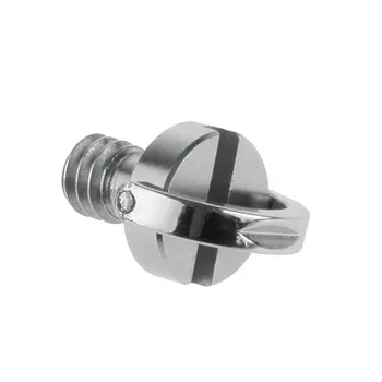 

Neewer D Shaft D-ring 1/4" Mounting Screw 10mm Shaft for Camera Tripod Monopod or Quick Release (QR) Plate