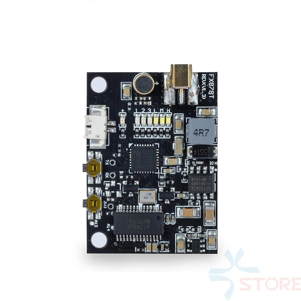

FXT FX878 Black Knight FPV Video 5.8 GHz Mini Transmitter 40CH VTX with Smart OSD and controller board for RC Drone Quadcoptr