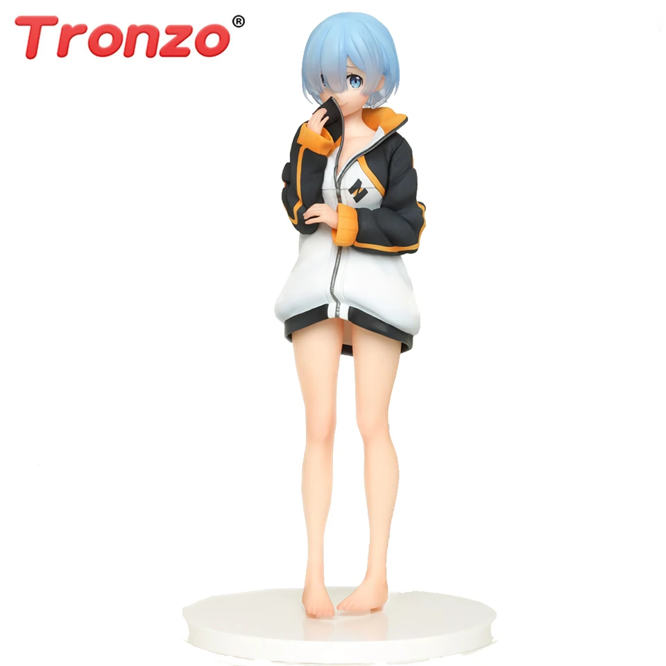 

Tronzo Action Figure Anime Re: Life In A Different World From Zero Rem Sexy Figure Model Cartoon Rem PVC Figure Doll Toys