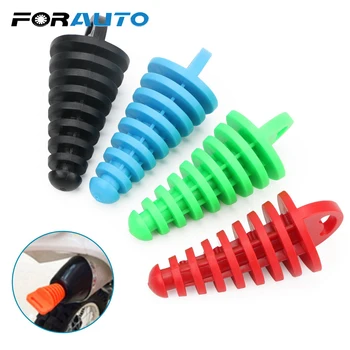 

FORAUTO Motocross Tailpipe Wash Stopper Protector Motocycle Air-bleeder Waterproof Plug for Moto Exhaust Pipe Rubber Silencer
