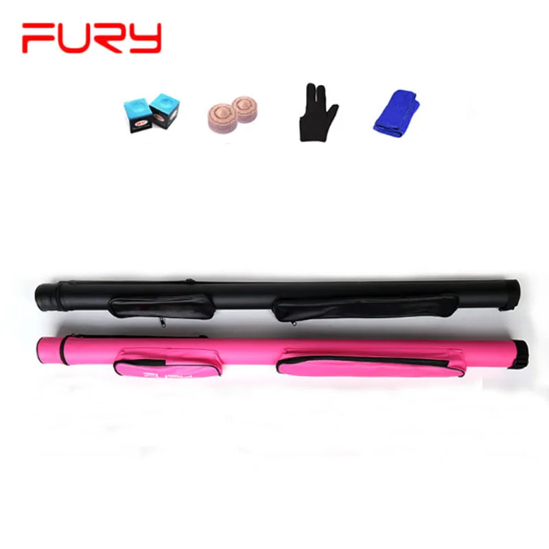Набор чехлов для снукера FURY Maple Shaft 3/4 9 8 мм 11 5 розовый черный цвет|Кии и бильярда| |