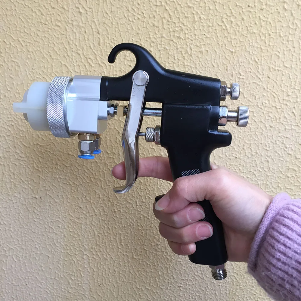 

SAT1182 paint chrome double action airbrush gelcoat spray gun car paint gun double nozzle spray gun
