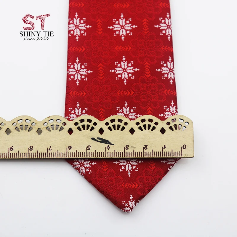 Рождество Галстук платок полиэстер галстук Хэллоуин фестиваль Галстуки платок снежинки лося узкий галстук для мужчин детей