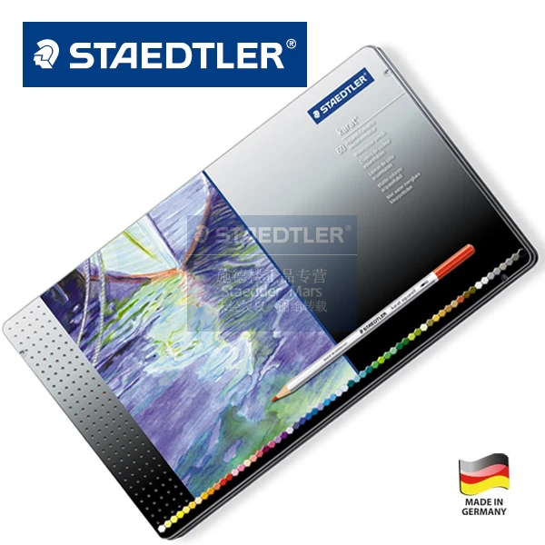 

Staedtler 125m60 professional water soluble colored pencils 60 colors/lot