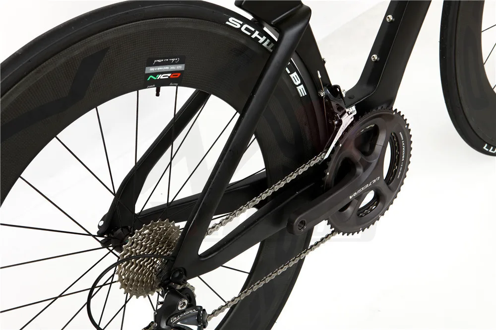 Excellent Leadxus Kx3000 Tt Complete Bike Time Triathlon Bicycle Carbon Frame+88mm Carbon Wheel+handlebar+r8000 Group+saddle 9