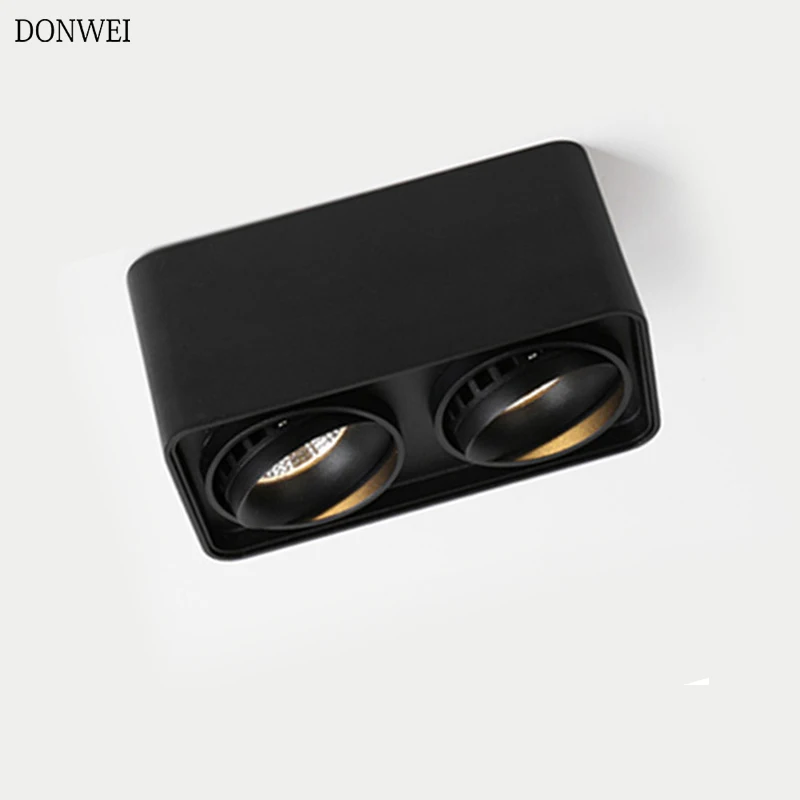 

Dual Head COB LED Ceiling light 7W 14W Surface mounted Rotating Ceiling lamps for Bedroom Living room clothing store Home Light