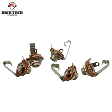 8 шт. панелей крепление припой женский 6,35 мм разъем 6,35 мм 1/" подойдет как для повседневной носки, так шасси разъем аудио адаптер для динамиков концевая кабельная муфта