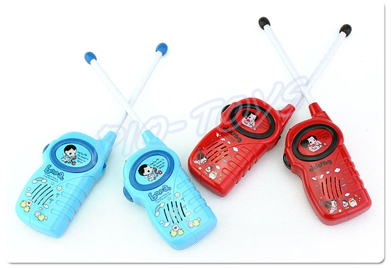 Brinquedo do Presente do Bebê Falando da Família Máquina de Jogo Interfone de Longa Nova Vindo Walkie Talkies Crianças Comunicar Interativo Bonito Distância 18 Walkie Talkies de brinquedo