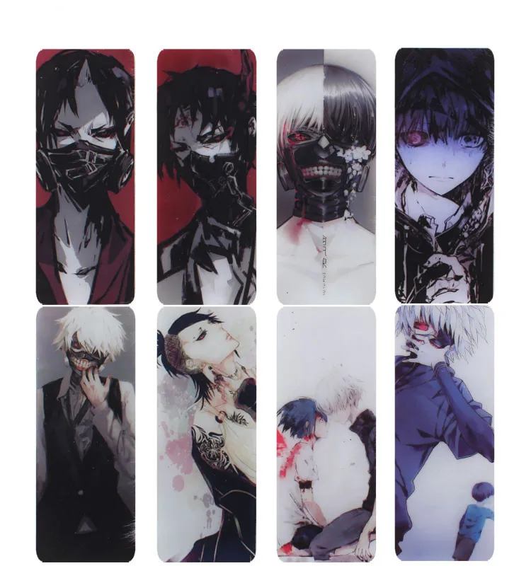 8 pcslot tokyo ghoul japanese 2015 hot anime pvc