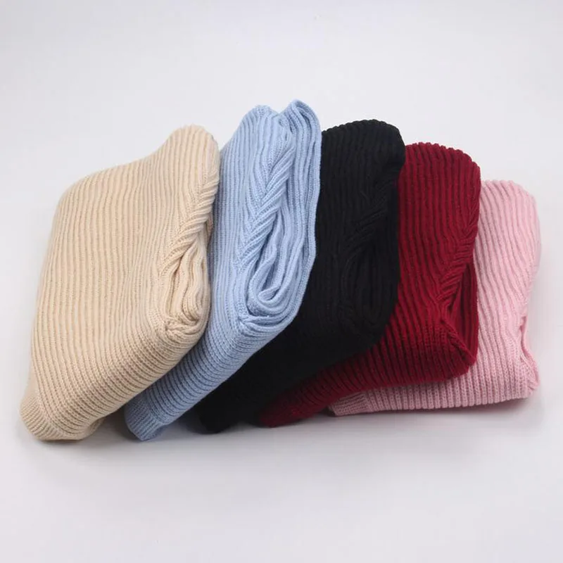 Брендовый дизайнерский женский шарф с капюшоном, зимние шерстяные вязаные шапки-ушанки, снуды, плотные вязаные шарфы и шапки для девочек