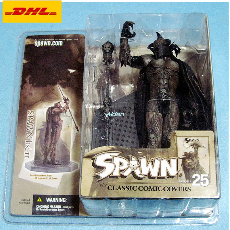 " Мстители Spawn 25 поколение Ворон голова буйвола подарок на день рождения ПВХ фигурка Коллекционная модель игрушки коробка 15 см B747