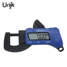 Urijk 0-12,7 мм Мини ЖК цифровой толщиномер 0,01 мм Толщиномер композиты ширина измерительные инструменты